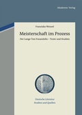 Cover: Meisterschaft im Prozess - De Gruyter Akademie Forschung
