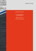 Cover: Leibniz - De Gruyter Akademie Forschung