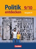 Cover: Politik entdecken - Realschule Niedersachsen - 9./10. Schuljahr - Cornelsen Verlag