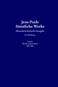 Cover: Jean Pauls S&auml;mtliche Werke. Vierte Abteilung: Briefe an Jean Paul / 1815 bis 1819 - De Gruyter
