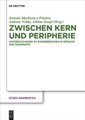 Cover: Zwischen Kern und Peripherie - De Gruyter Akademie Forschung