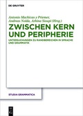 Cover: Zwischen Kern und Peripherie - De Gruyter