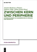 Cover: Zwischen Kern und Peripherie - De Gruyter Akademie Forschung