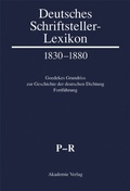 Cover: P-R - De Gruyter Akademie Forschung