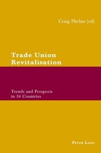 Abbildung von: Trade Union Revitalisation - Peter Lang Verlag