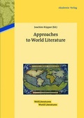 Bild: Approaches to World Literature - De Gruyter