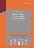 Cover: Oceanic Voices - European Quills - De Gruyter Akademie Forschung