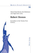 Cover: Robert Desnos - Peter Lang Verlag