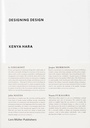Cover: Designing Design - Lars Müller Publishers