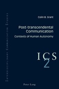 Cover: Post-transcendental Communication - Peter Lang Verlag