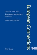 Cover: Translators, Interpreters, Mediators - Peter Lang Verlag