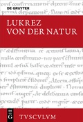 Cover: Von der Natur / De rerum natura - De Gruyter