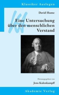 Abbildung von: David Hume: Eine Untersuchung über den menschlichen Verstand - De Gruyter Akademie Forschung