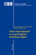 Cover: From International to Local English - And Back Again - Peter Lang Verlag