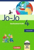 Cover: Jo-Jo Sachunterricht - Ausgabe N - Bisherige Ausgabe / 4. Schuljahr - Bremen und Niedersachsen - Arbeitsheft mit CD-ROM - Cornelsen Verlag