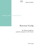 Cover: Mysterium Venedig - Peter Lang Verlag