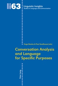 Abbildung von: Conversation Analysis and Language for Specific Purposes - Peter Lang Verlag