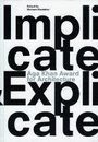 Cover: Implicate & Explicate - Lars Müller Publishers