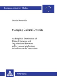 Abbildung von: Managing Cultural Diversity - Peter Lang Verlag