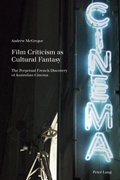 Cover: Film Criticism as Cultural Fantasy - Peter Lang Verlag