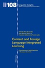 Cover: Content and Foreign Language Integrated Learning - Peter Lang Verlag