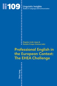 Abbildung von: Professional English in the European Context: The EHEA Challenge - Peter Lang Verlag