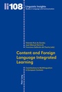 Cover: Content and Foreign Language Integrated Learning - Peter Lang Verlag