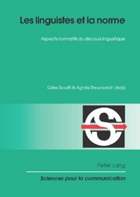 Abbildung von: Les linguistes et la norme - Peter Lang Verlag