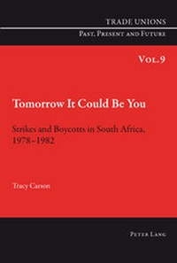 Enlarge image Cover: Tomorrow It Could Be You - Peter Lang Verlag