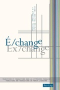 Cover: &Eacute;/change / Ex/change - Peter Lang Verlag