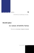 Cover: Le roman d'Achille Tatios - Peter Lang Verlag