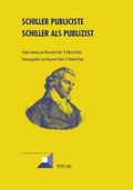 Cover: Schiller Publiciste- Schiller als Publizist - Peter Lang Verlag