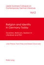 Cover: Religion and Identity in Germany Today - Peter Lang Verlag