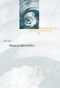 Cover: Musical Semantics - Peter Lang Verlag