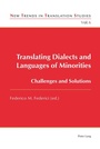 Cover: Translating Dialects and Languages of Minorities - Peter Lang Verlag