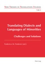 Cover: Translating Dialects and Languages of Minorities - Peter Lang Verlag