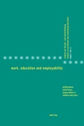 Cover: Work, Education and Employability - Peter Lang Verlag