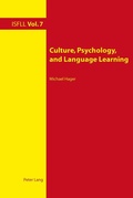 Cover: Culture, Psychology, and Language Learning - Peter Lang Verlag