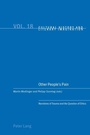 Cover: Other People's Pain - Peter Lang Verlag