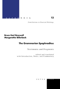 Abbildung von: The Grammarian Epaphroditus - Peter Lang Verlag