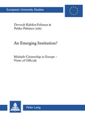 Cover: An Emerging Institution? - Peter Lang Verlag