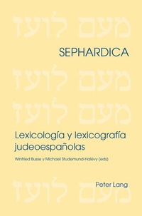Abbildung von: Lexicología y lexicografía judeoespañolas - Peter Lang Verlag