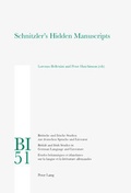 Cover: Schnitzler's Hidden Manuscripts - Peter Lang Verlag