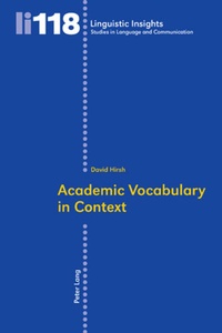 Abbildung von: Academic Vocabulary in Context - Peter Lang Verlag