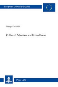 Abbildung von: Collateral Adjectives and Related Issues - Peter Lang Verlag