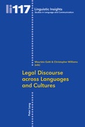Cover: Legal Discourse across Languages and Cultures - Peter Lang Verlag