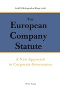 Cover: The European Company Statute - Peter Lang Verlag