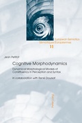 Cover: Cognitive Morphodynamics - Peter Lang Verlag