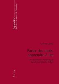 Abbildung von: Parler des mots, apprendre à lire - Peter Lang Verlag