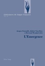 Cover: L'Emergence - Peter Lang Verlag